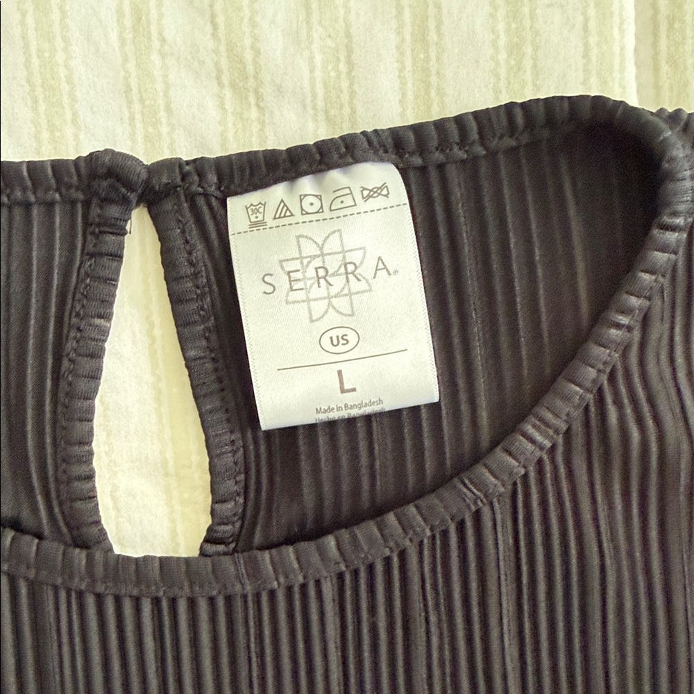 Serra Black Wide-Leg Jumpsuit - Picture 7 of 7